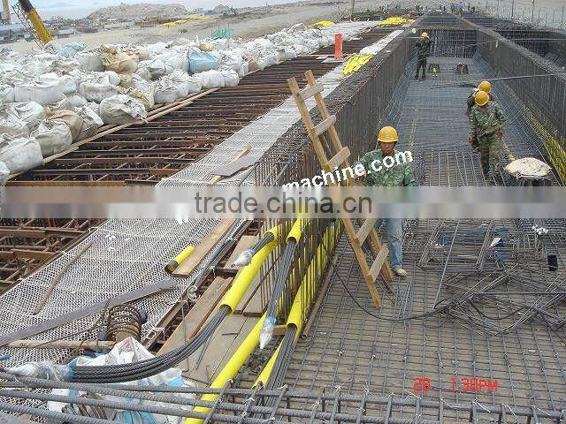 Prestressed Plastic (HDPE) Corrugated Pipe Extrusion Machine