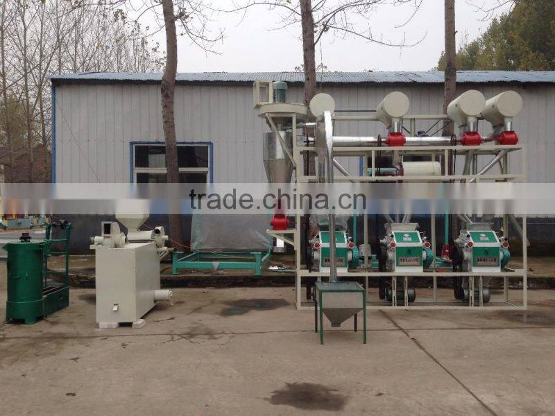 10 ton per day wheat flour milling machine
