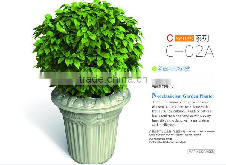 neoclassicism garden planter C-02A