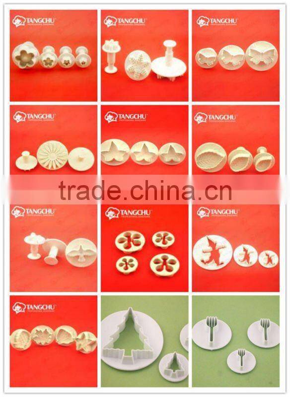 Cake Decoration tool- Fruit&Flower Set Frill Cutter