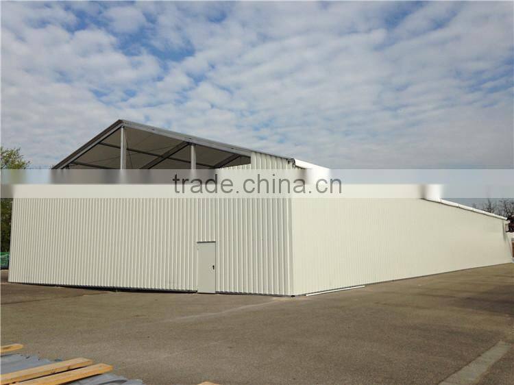 Temporary tent & storage solution warehouse - industrial building