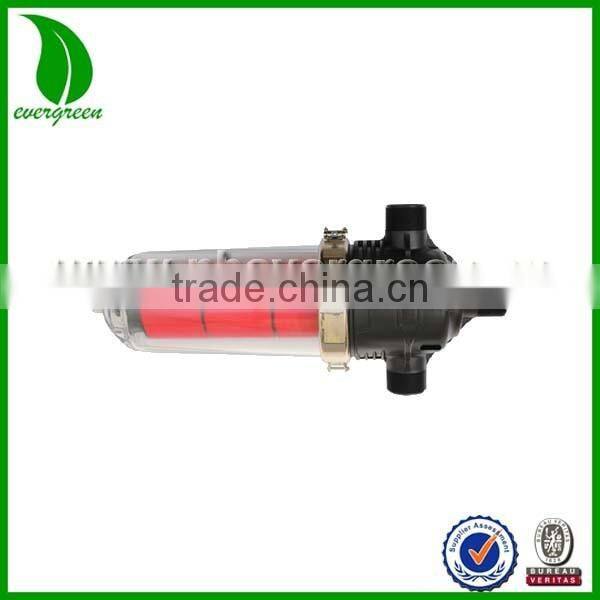 irrigation filter machinery 2" male disc transparent plastic filter