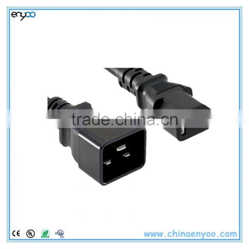 C13 to C20 Power Cord - Black PC/Computer Cable