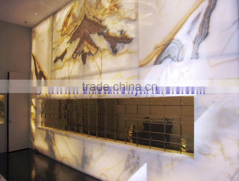 CUSTOM DESIGN AND SIZE BACKLIT ONYX KITCHEN COUNTERTOPS