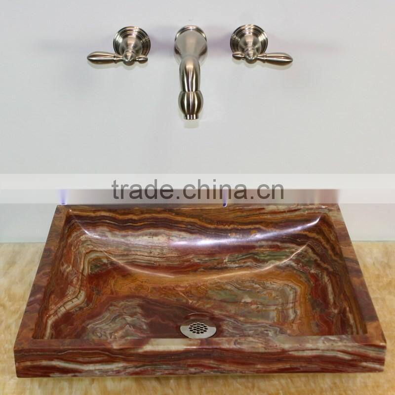 PRECIOUS GOOD QUALITY MULTI RED ONYX SINKS BASINS COLLECTION