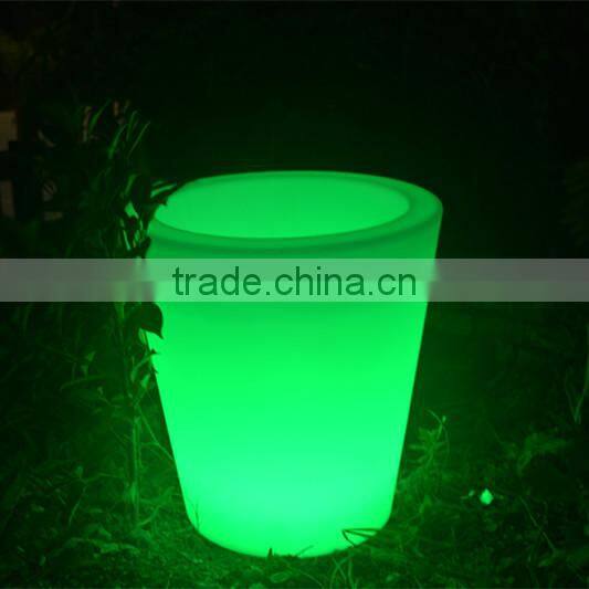 led bonsai pot /outdoor led luminous planter/christmas garden decor