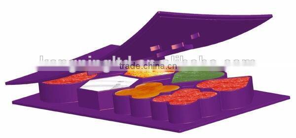 patty cookie cutlet maker press presser 8 in 1 compartment different styles microwaveable steamable