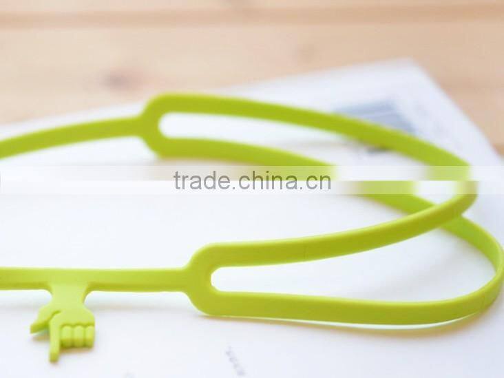 2015 New Design FDA Flip Bookmarker for Book, Silicone Bookmark, New Silicone Gifts