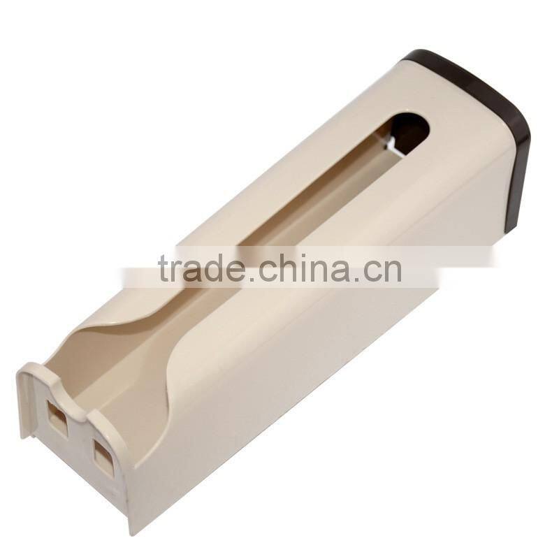 kitchen wall mounted plastic storage box, home garbage bag storage