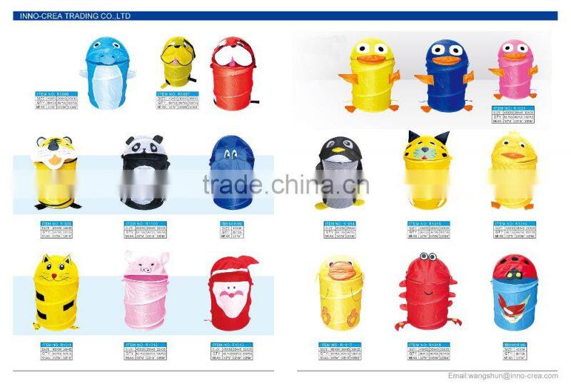 Household Useful Pop-Up Laundry Hamper, For Kids