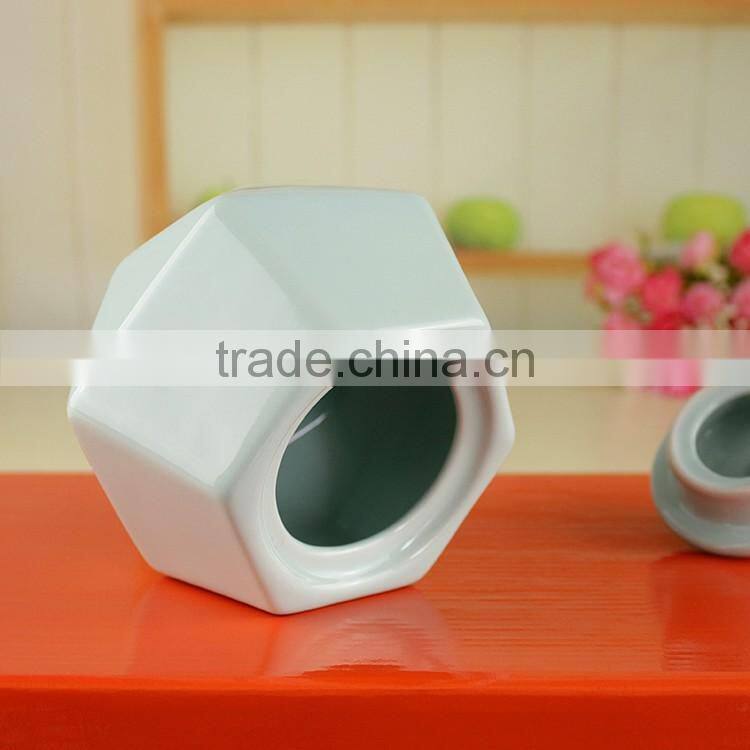 China supplier new premium custom wholesale ceramic canister storage jars