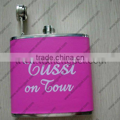 6oz pink flask for women