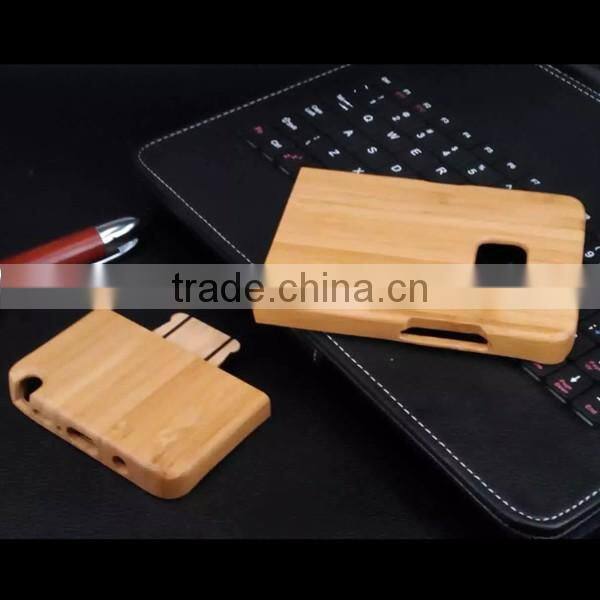 Hot selling natural real two part rose wood phone cases for Samsung note7