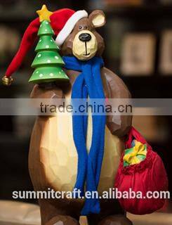 Resin gold deer figurines novelty product best toys for 2016 christmas gift