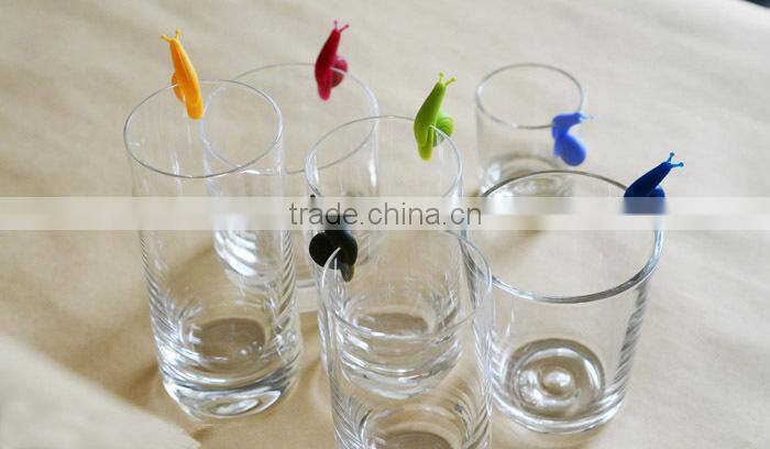 daisy silicone party glass markers,wine glass identifiers