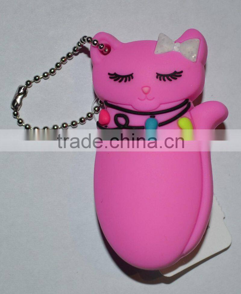 Pretty cutely silicone 3d animal Nail Clipper