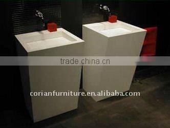 CORIAN solid surface bathroom vanity