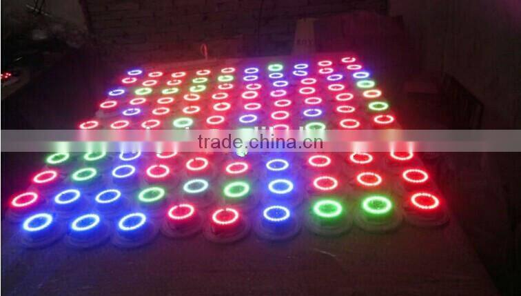 Hot sale color lighting led round and straight bar table set
