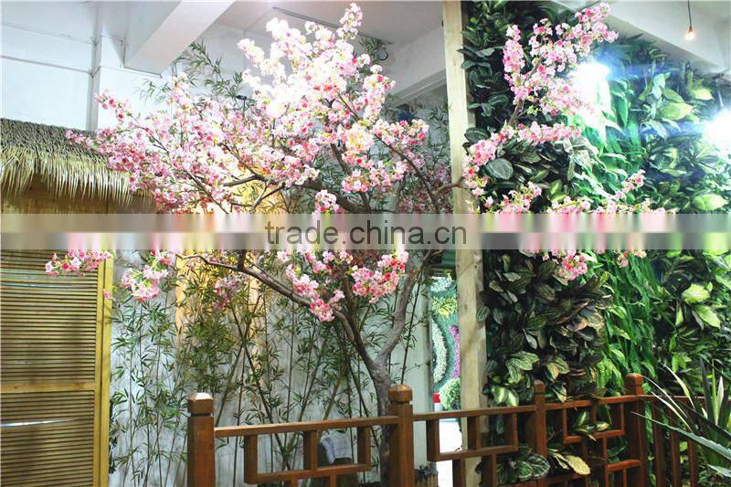 home garden deco huge indoor plastic Artificial 118inchs tall Cherry trees Ers10 0907