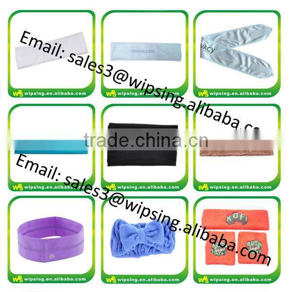 Custom Logo Printed Cotton Lycra Headband