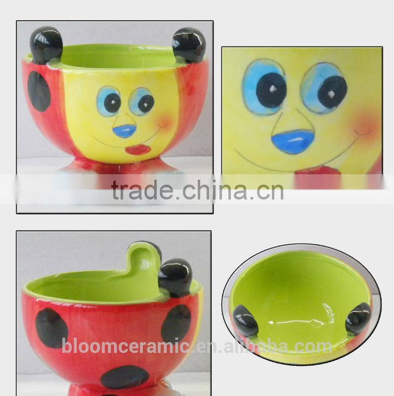 high quality ceramic foot shape bowl