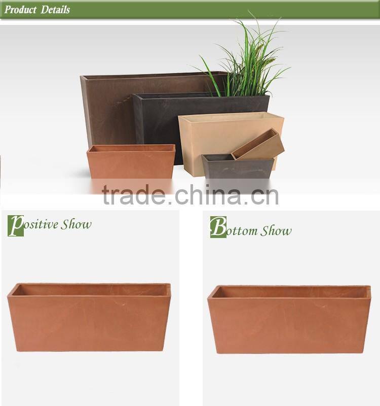 Planter/outdoor planter pot/20 years/new design/UV protection/25-100cm