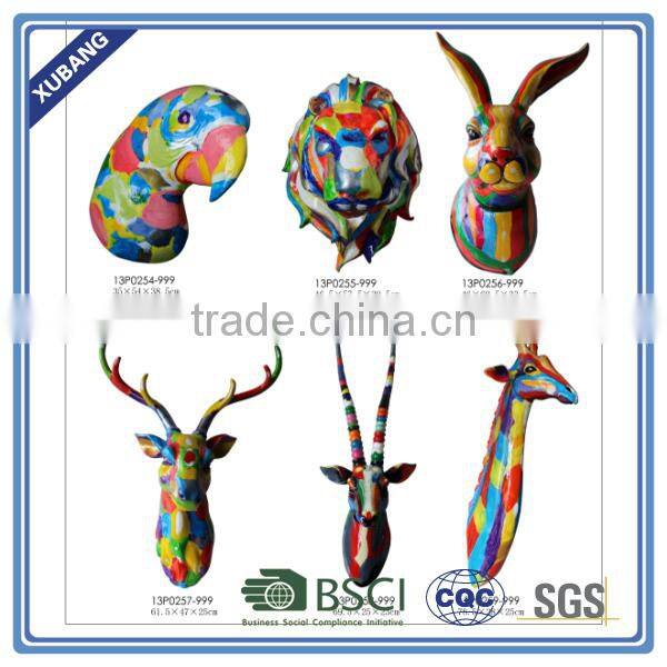 Resin horse animal head 3d Wall Decor