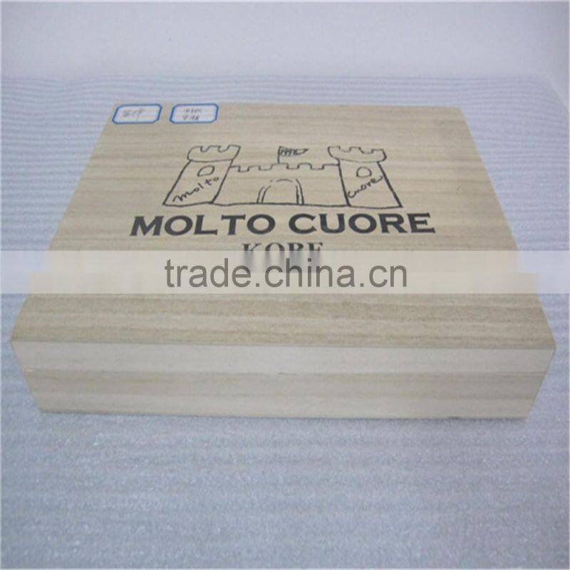 high quality engraved wooden gift boxs for playing cards
