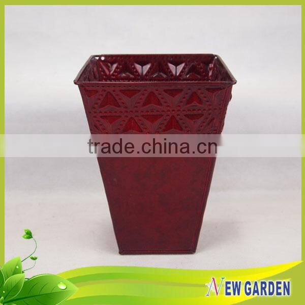 Natural fancy handmade Home decor colored planter bulk flower pots