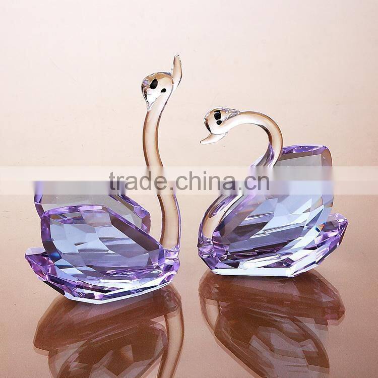 brilliance and shine crystal swan wedding favors