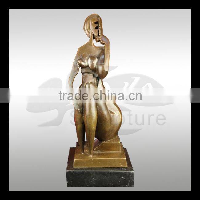 high quality bronze sculpture - copy rodin works eternal springtime bronze nude lover sculpture