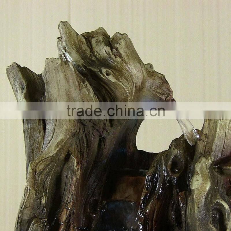 Cascading Caves Waterfall Tabletop Fountain with LED Lights