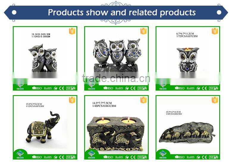 2015 New style small elephant resin animal sculpture