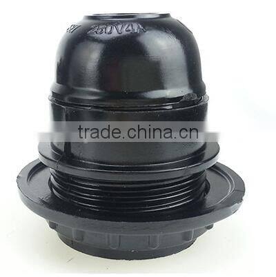 CE E27 bakelite lampholder with switch ceiling lampholder