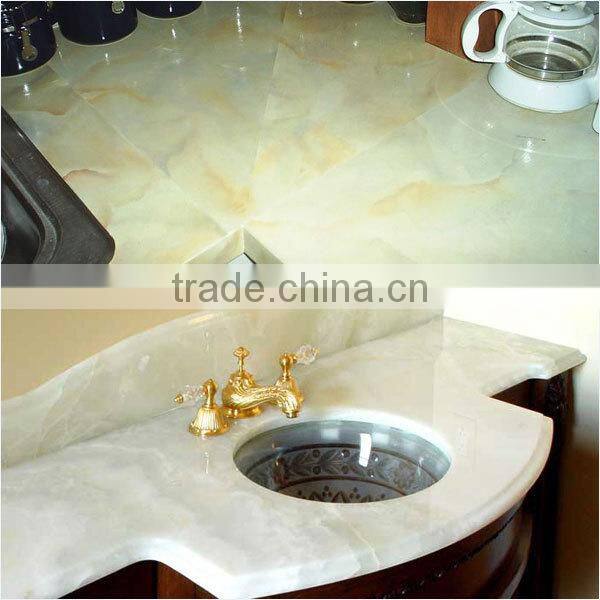 Best Quality Beauty Snow White Cream Onyx Marble