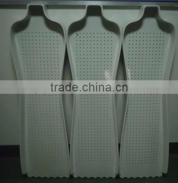 accept custom rotating thermoform blister thick acrylic display stand for dress showing