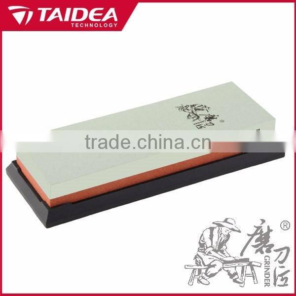 GRINDER Doubles Sides Green Oil Stone Sharpening