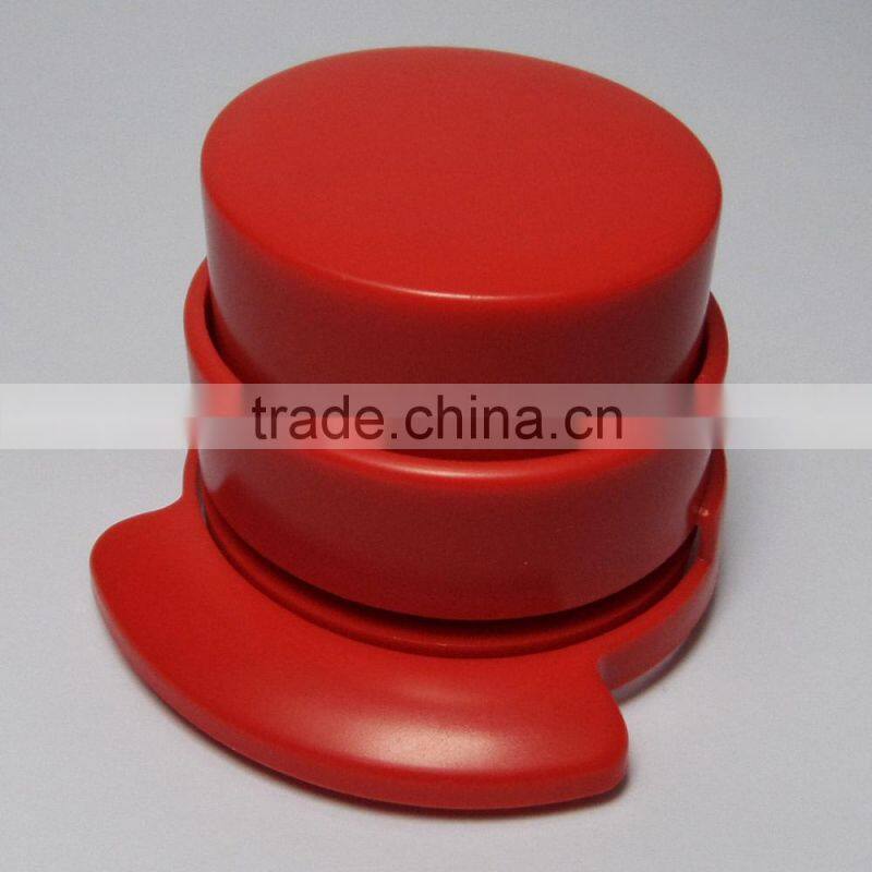 Hand pressed novelty new design ECO round stapleless stapler