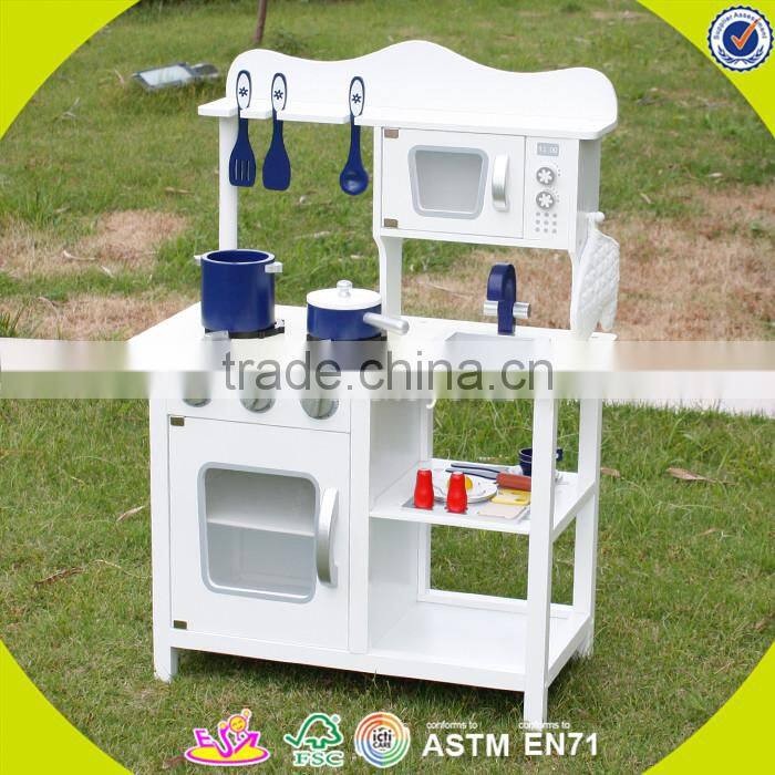 wholesale Hot sale high quality kids wooden kitchen fashionable kids wooden kitchen W10C041