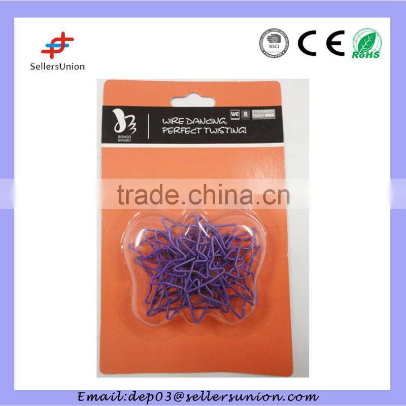 High Quality Hot Sell Colored Letter U Shaped Paper Clip Paper Clip High Quality