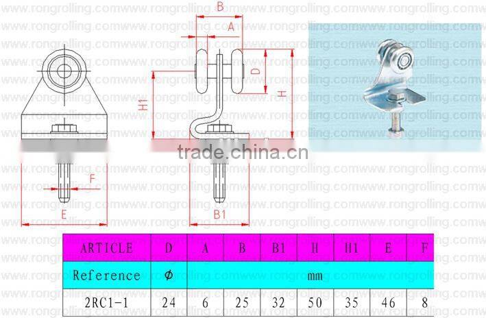 sliding gate hanging wheels