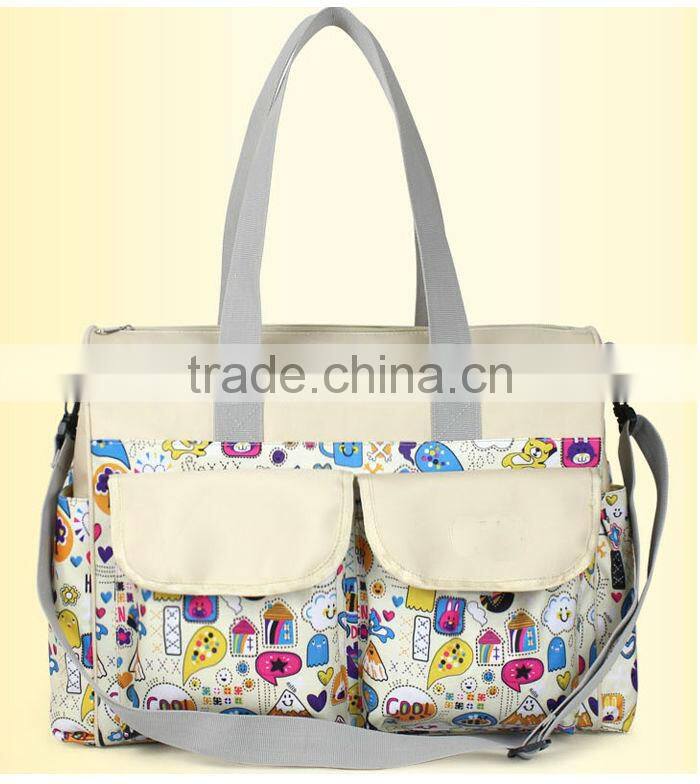 Printed Hand Outdoor Diaper Bag Handbag