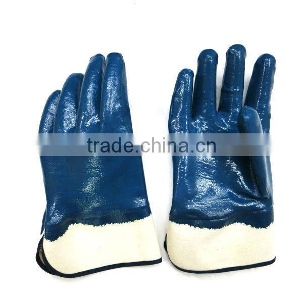 Heavy Duty Nitrile Dipped Safety Work Gloves