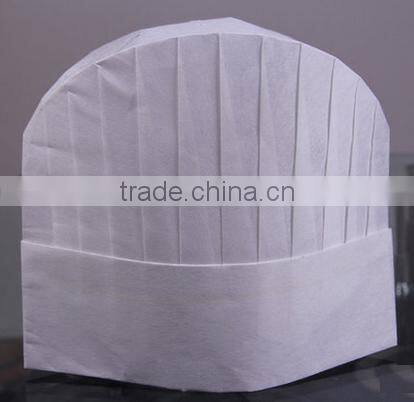 Disposable Nonwoven Chef Cap /Chef Hat /White Chef Hat(Z-CH-001)