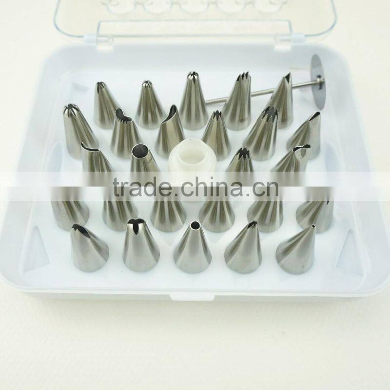42158 Stainless Steel Cake Decorating Tips/Mouth for Pastry bag/Fondant Tools