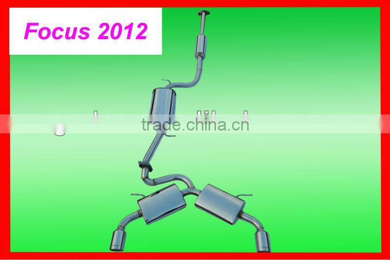 catback exhaust for FOCUS 2012 FORD
