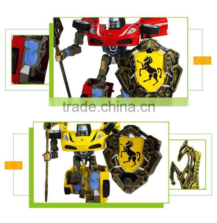 Wholesale Child toys car transforme robot poli car