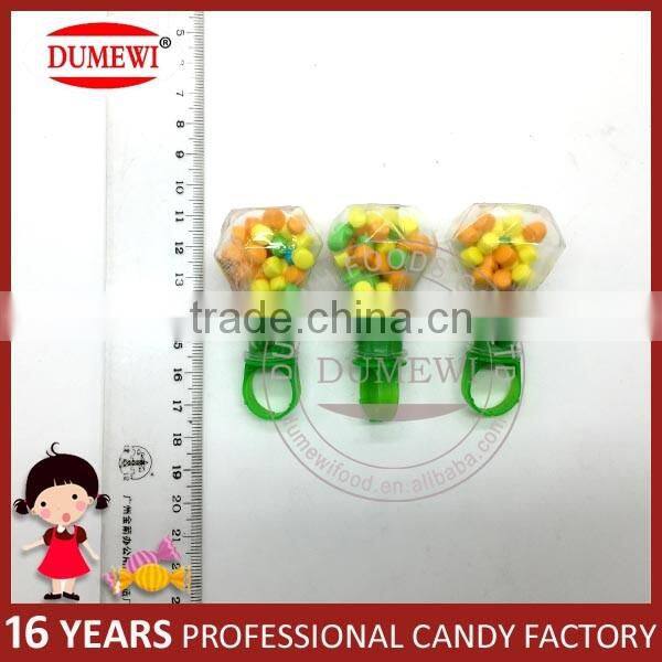 Fruit Flavor Lighting Diamond Ring Shaped Toy Tablet Candy
