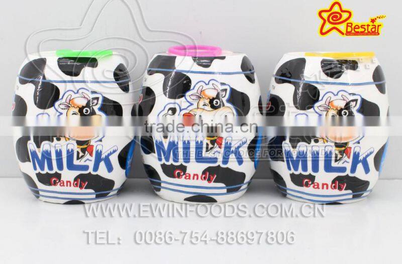 Small Funny Bucket Milk Hard Candy