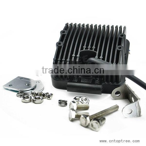 48W 12V 24V Spot Lamp Led Work Light Boat 10-30V Tractor Truck Offroad SUV 4WD